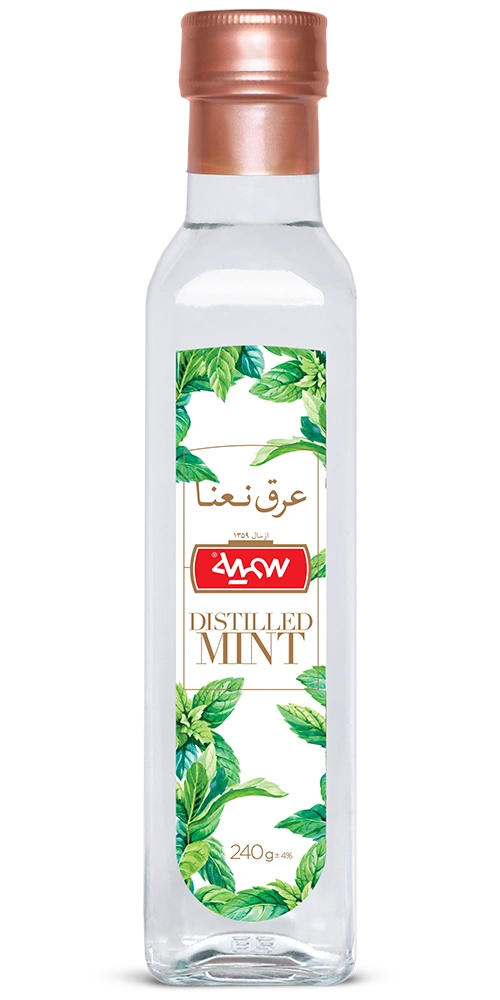 عرق نعنا شیشه ای سمیه